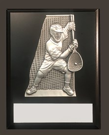 MCPG79 Defensive Figure Lacrosse Plaque